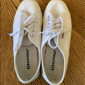 Superga White Canvas sneakers